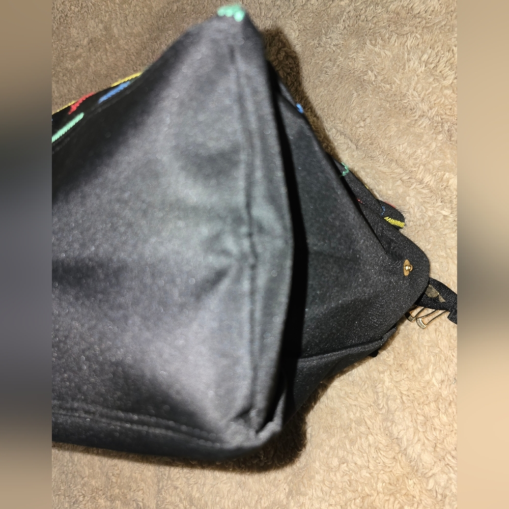 Valentino Rossa Nylon Triple Compartment Tote. NWOT - Picture 9 of 16